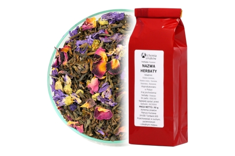 Herbata Czerwona Pu-erh CHIŃSKA WIŚNIA (50g) (OT) | Kwiatowy rytuał piękna!